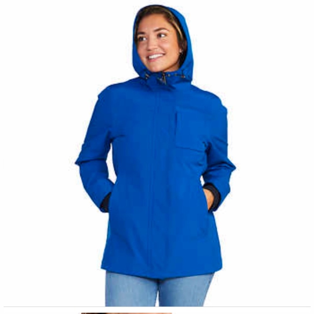 Pendleton Ladies Rain Jacket Hooded In Excellent … - image 1